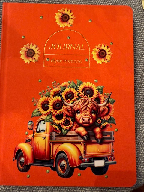 Cow in Truck journal